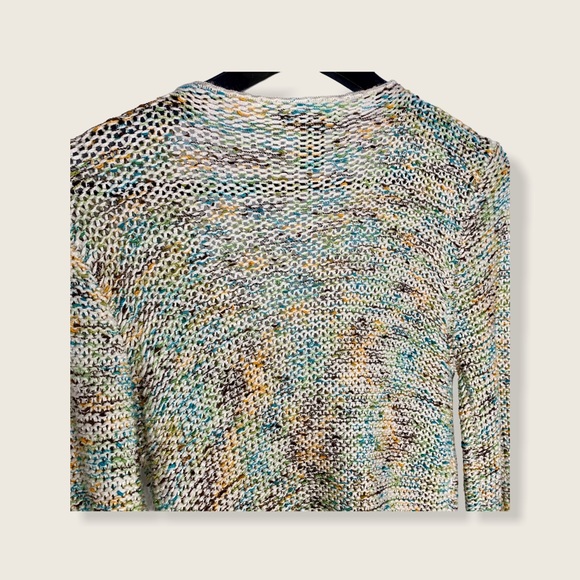 BCBGMAXAZRIA Space Dyed Cardigan Knit Sweater - Picture 5 of 10